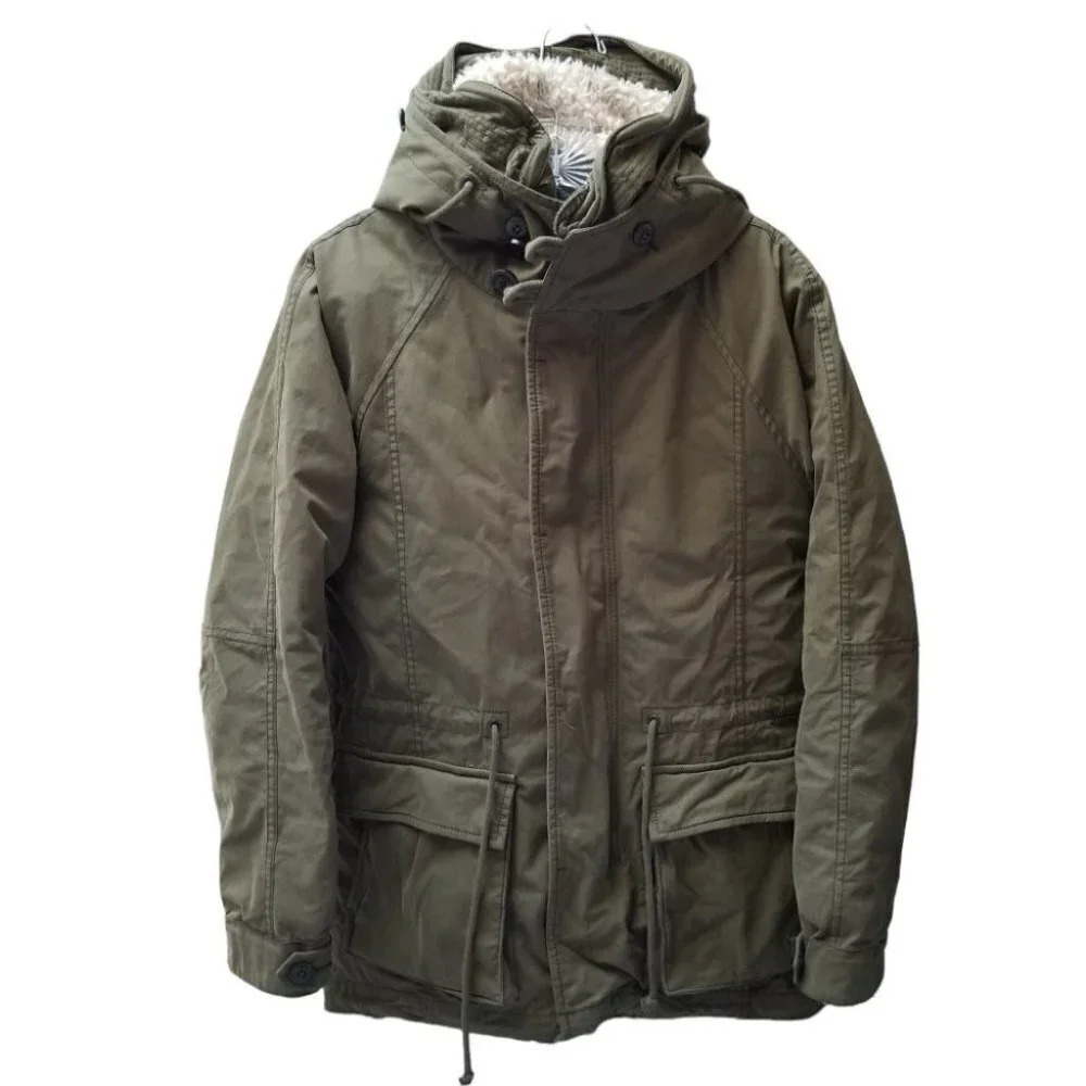 Aritzia TNA Griffith 3-in-1 Parka Olive Green Winter Jacket S